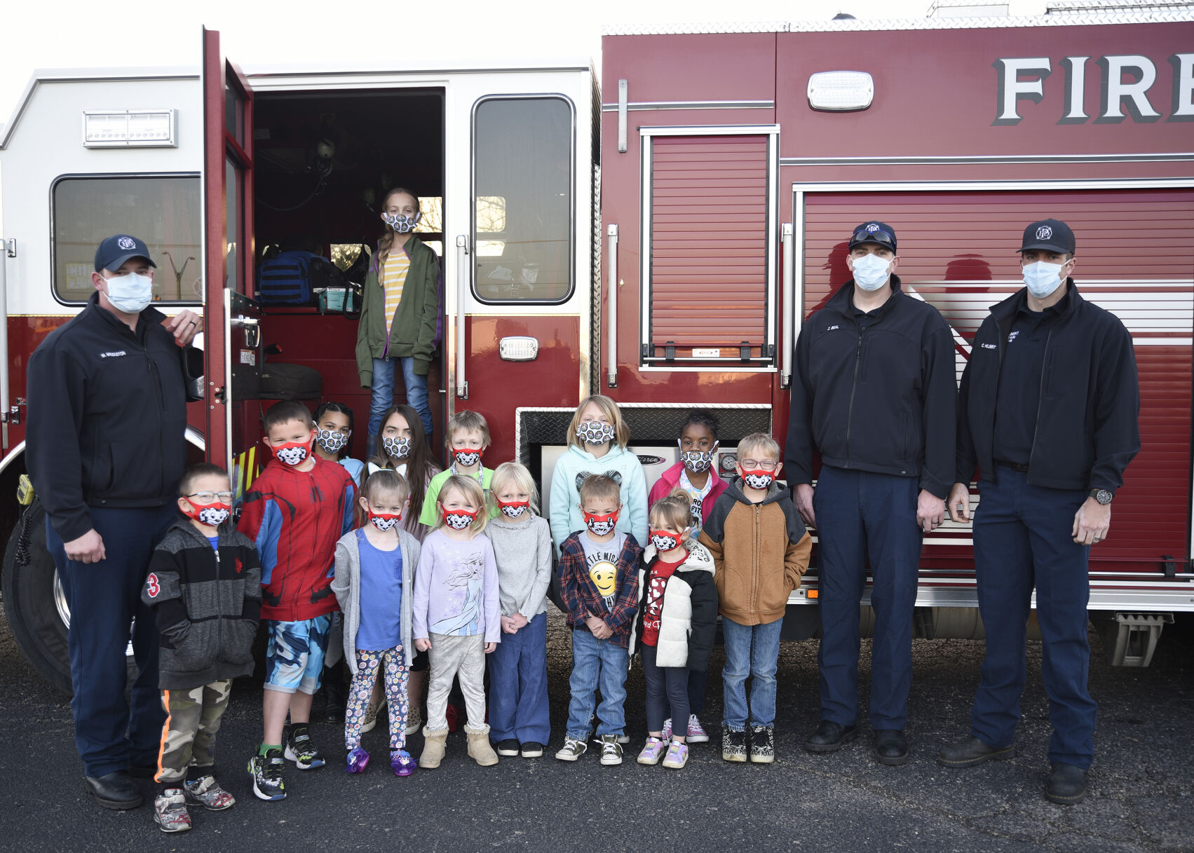 Paris Fire Department donates to North Lamar ISD